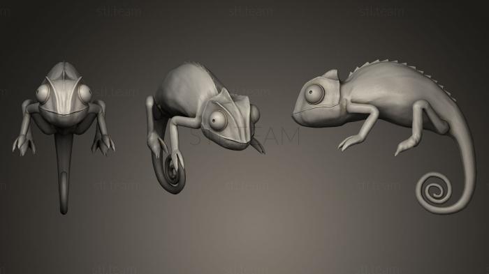 3D model Chameleon 4 (STL)